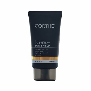 [BEST 재구매율] 코르테 CORTHE 더모 프로텍션 혼합자차 UV 퍼펙트 선쉴드(SPF 50++) 주름개선 산뜻 보송한 사용감, 1개, 50ml