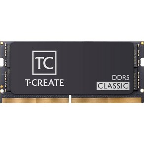 TEAMGROUP 팀 그룹 T-클래식 DDR5 SODIMM 2x32GB 5600MHz (PC5-44800) CL46 하이닉스 IC 노트북 메모리 모듈 램 CTCCD564G5600H, 32GB_DDR5-5200MHz CL42-42-42-8, 2개