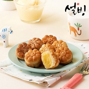 설빙 추억의 국화빵 슈크림 1kg, 1개