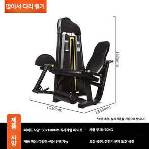 레그 익스텐션 레그컬링 트레이너 하체 훈련 스트레칭, 1. 레그 익스텐션 머신, 1개