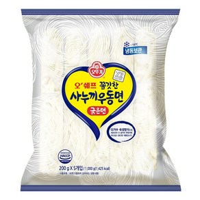 오뚜기 오쉐프 쫄깃한 사누끼우동면 굵은면 1kg, 1개