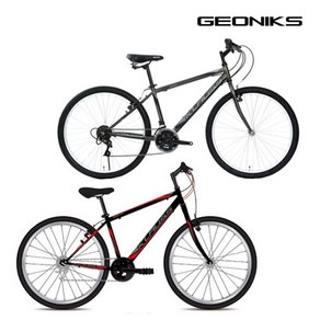 지오닉스 클라우스 26GS MTB 자전거 미조립박스, 매트블랙, 쿠팡2 핫초코 본상품선택, 1개