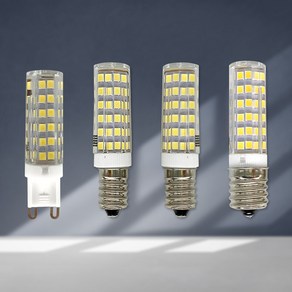 LED G9램프 E14 E17 콘램프 미니전구 냉장고핀전구, LED E17램프 4W, 전구색, 1개