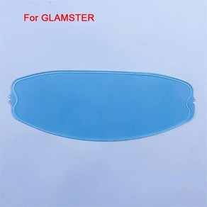 오토바이 헬멧 바이저 필름 김서림 방지 핀록 렌즈, 1개, 1.Fo GLAMSTER