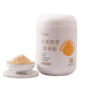 밀배아 분말 고단백 건강식 보충 아침 간식 선식 500g 원산지 중국, 1캔, 1개
