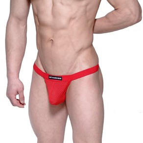 METROMALEWEAR [M2W] Grabit Thong Red Mesh (3202-73)