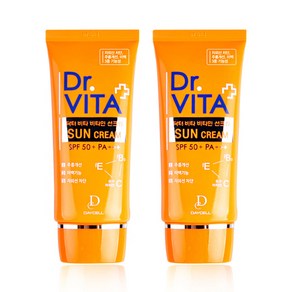 닥터비타 비타민 선크림 SPF50+ PA+++, 50g, 2개