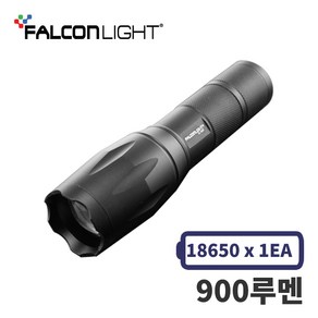 팔콘라이트 FL-620 T6 충전식 LED후레쉬 손전등, 1개