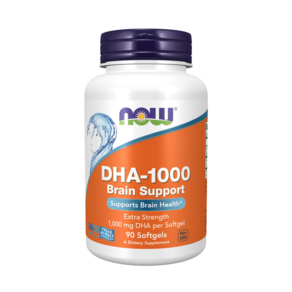 나우푸드 DHA-1000 브레인 서포트 1000mg 소프트젤 글루텐 프리, 90정, 1개