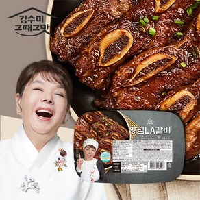 [김수미그때그맛] 양념 LA 갈비 세트(400g x 7팩)