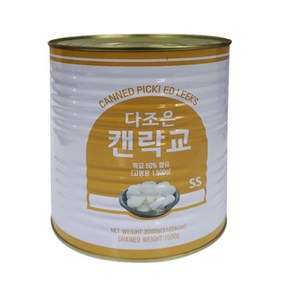 이엔푸드 다조은 캔락교 2S 3kg 6개 1박스