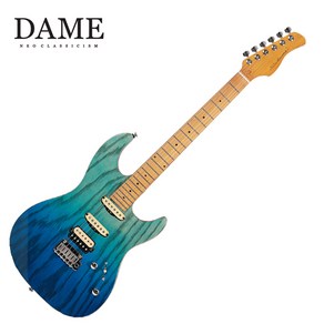 DAME 데임 일렉기타 S300 Blue Gadation (Maple), 단품, 1개