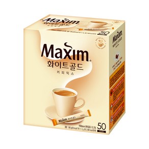 맥심 화이트골드 커피믹스 50T, 1, 1