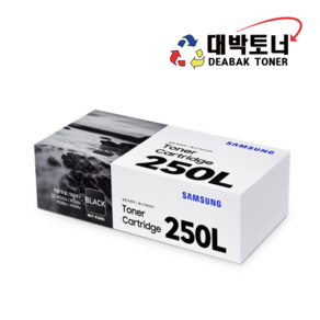 삼성 MLT-K250S 정품토너 MLT-K250L SL-M2893FW M2630 M2843DW M2680FN, 1개, MLT-K250L[1:1맞교환]