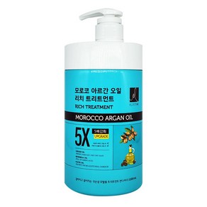 엘라스틴 모로코 아르간오일 리치 트리트먼트 1000ml, 1L, 1개