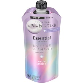 에센셜 프리미엄 모이스쳐 배리어 샴푸&컨디셔너 리필용 2종, 1개, 340ml