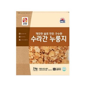 오양 수라간 누룽지, 3kg, 5개, 5개