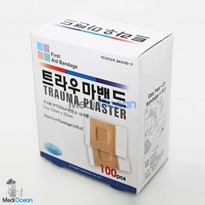 영케미칼 트라우마밴드 25x25mm 사각형 1팩 100매 16988, 1개