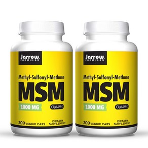 Jarrow 자로우 msm 1000mg 200타블렛 (2세트)