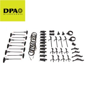 DPA KIT-4099-DC-10C-C 클래식 악기용 콘덴서마이크 투어링 세트 /10개의 저감도마이크/ 악기용 키트 포함 하드케이스 가방 X / 4099