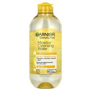 Garnier 스킨액티브 비타민C 함유 미셀라 클렌징 워터 400ml(13.5fl oz)