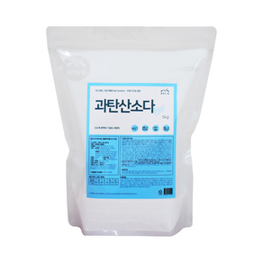 블레싱홈 과탄산소다 5kg 국산 코팅 최상원료 산소 표백, 1개