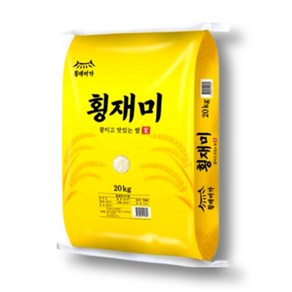 24년 햅쌀 횡재미 20kg, 1개, 단품