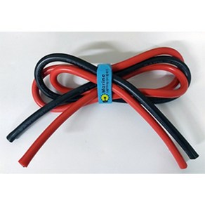 4 AWG 6 AWG 실리콘전선, 6AWG 빨강, 1개