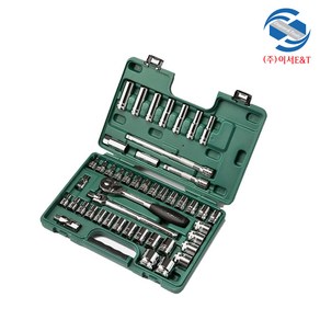 SATA 사타 육각 소켓 렌치 세트 09006 (46pcs), 1개