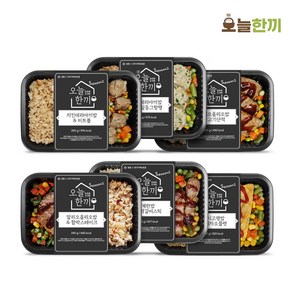 오늘한끼 시즌2 냉동 도시락 6종 볶음밥 250g 직장인 점심, 6세트