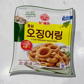 오뚜기 오쉐프_통살 오징어링 냉동 1KG, 1개, 1개