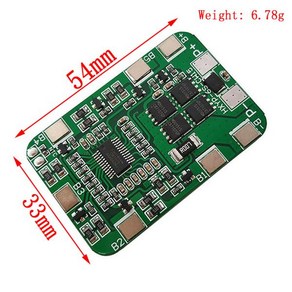 6S 12A/25A 24V 25.2V PCB BMS 보호 보드 6 팩 18650 리튬 이온 배터리 셀 모듈 신상품 밸런스드, 1개