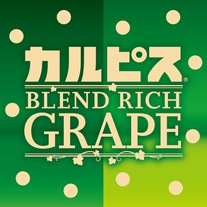아사히 음료 칼피스 블렌드 리치 그레이프 호화 2종의 백포도&밀크 소스 430ml×24병, 24개, 430ml