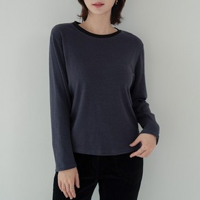 [데드라] TBD5076_DC 카폰라운드배색티셔츠 (~99size)