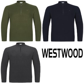 웨스트우드 WESTWOOD 남성 엔트리 기모 집업티셔츠 3컬러 O4393