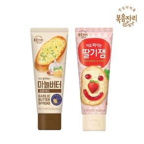 복음 바로발라먹는마늘버터스프레드100g + 복음 바로 짜먹는 딸기잼100g, 1개, 200g