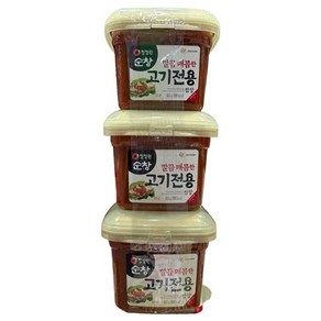 청정원 순창 고기전용쌈장 450GX3입, 450g, 2개