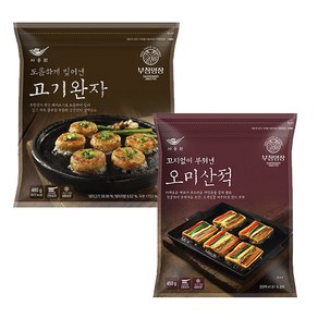 사옹원 고기완자 + 오미산적, 930g, 1세트