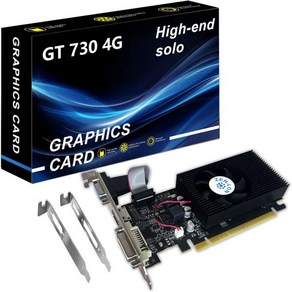 GeFoce GTX 1050 Ti 게이밍 그래픽 카드 4GB GDDR5 128bit 1291MHz DP HDMI DVI 출력 GPU PCI Expess 3.0 사무실 및, GT 730 4G