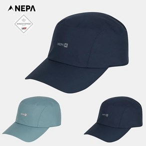 네파_NEPA_공용 경을 생각하는 원사와 쿨맥스 소재를 적용하여 땀받이에 흡습속건 기능이 우수한 레인스톰 고어텍스 윈드스토퍼 방수캡 모자_7KE7404 군모캡, 000, 스톰블루(L62)