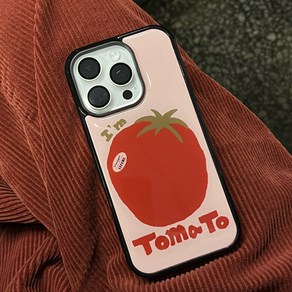 [컴그리] im tomato(토마토) 에폭시 아이폰12 프로 범퍼케이스 폰케이스