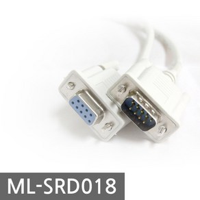 마하링크 시리얼 9핀 M/F 연장 케이블 1.8M ML-SRD018, 1개, 상세페이지 참조