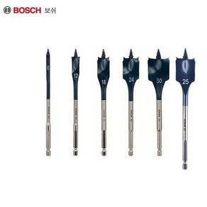 보쉬 스페이드비트 육각샹크 나비기리 목공용 20mm, 1개