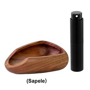 다기능 나무 원두 도징 컵 라이트 스프레이 병 바리스타 양조, 1개, 1.Sapele Wood