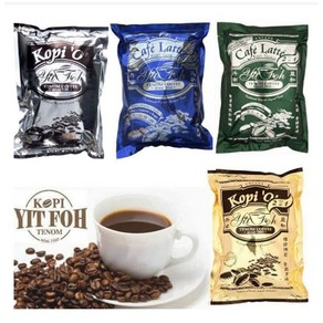 말레이시아 코타키나발루 사바 떼놈 커피 Sabah Yit Foh Tenom Coffee, 블랙커피, 1개, 1개입