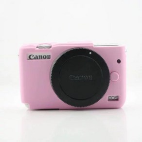 카메라케이스 실리콘 캐논 호환 EOS M10 카메라 가방 특수 실리콘 케이스 보호 슬리브, 07 Pink, 1개