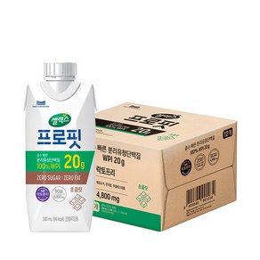 셀렉스 프로핏 웨이프로틴 드링크 초콜릿 330ml x 48개