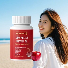 [고농축 배합] 아누오틴 판토오틴 닥터바이투 아누카사과 비오틴정, 1개, 60정