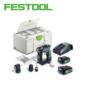 [FESTOOL] 페스툴 충전 드릴 CXS 12 2 5-Set KR (576871), 1개