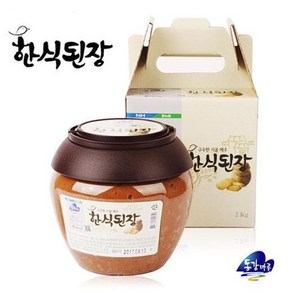 [영월농협] 동강마루 한식된장 2kg(PET용기), 1개, 2kg